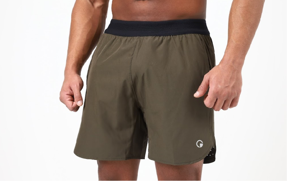 Mens TrainFit Tee -Green