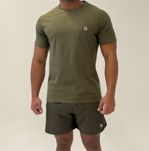 Mens TrainFit Tee-green