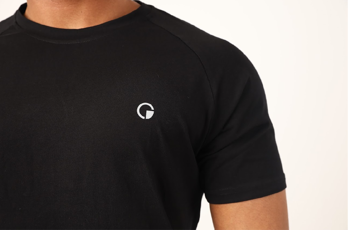 Mens TrainFit Tee -Black