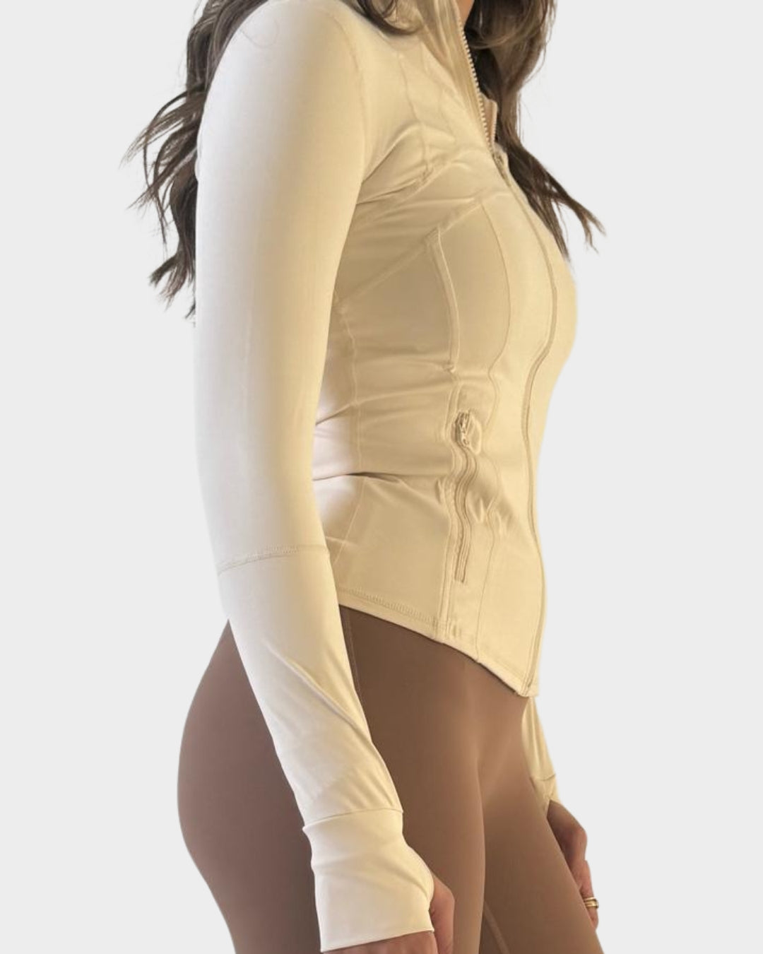 Women's TrainFit Top -Off White