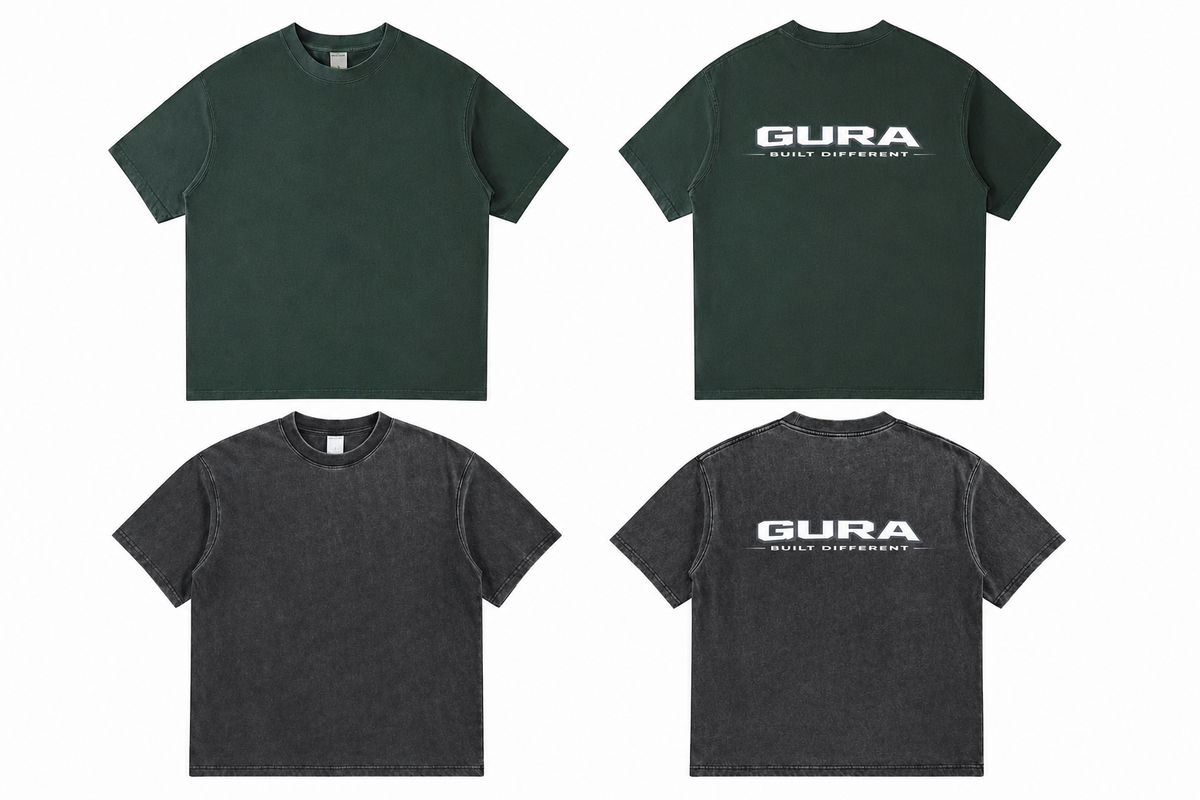GURA Built Different Oversized Tee