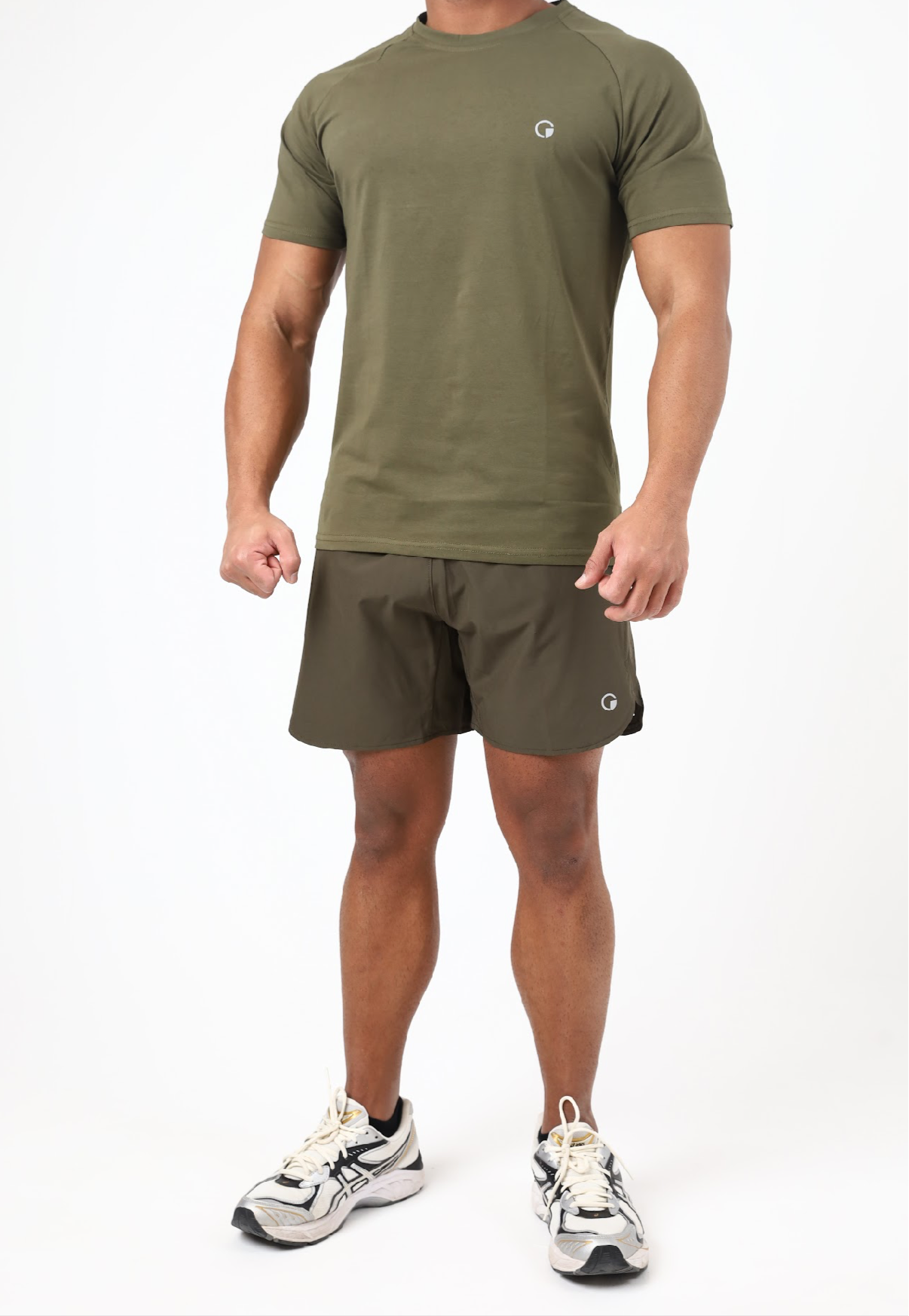 Mens TrainFit Tee -Green