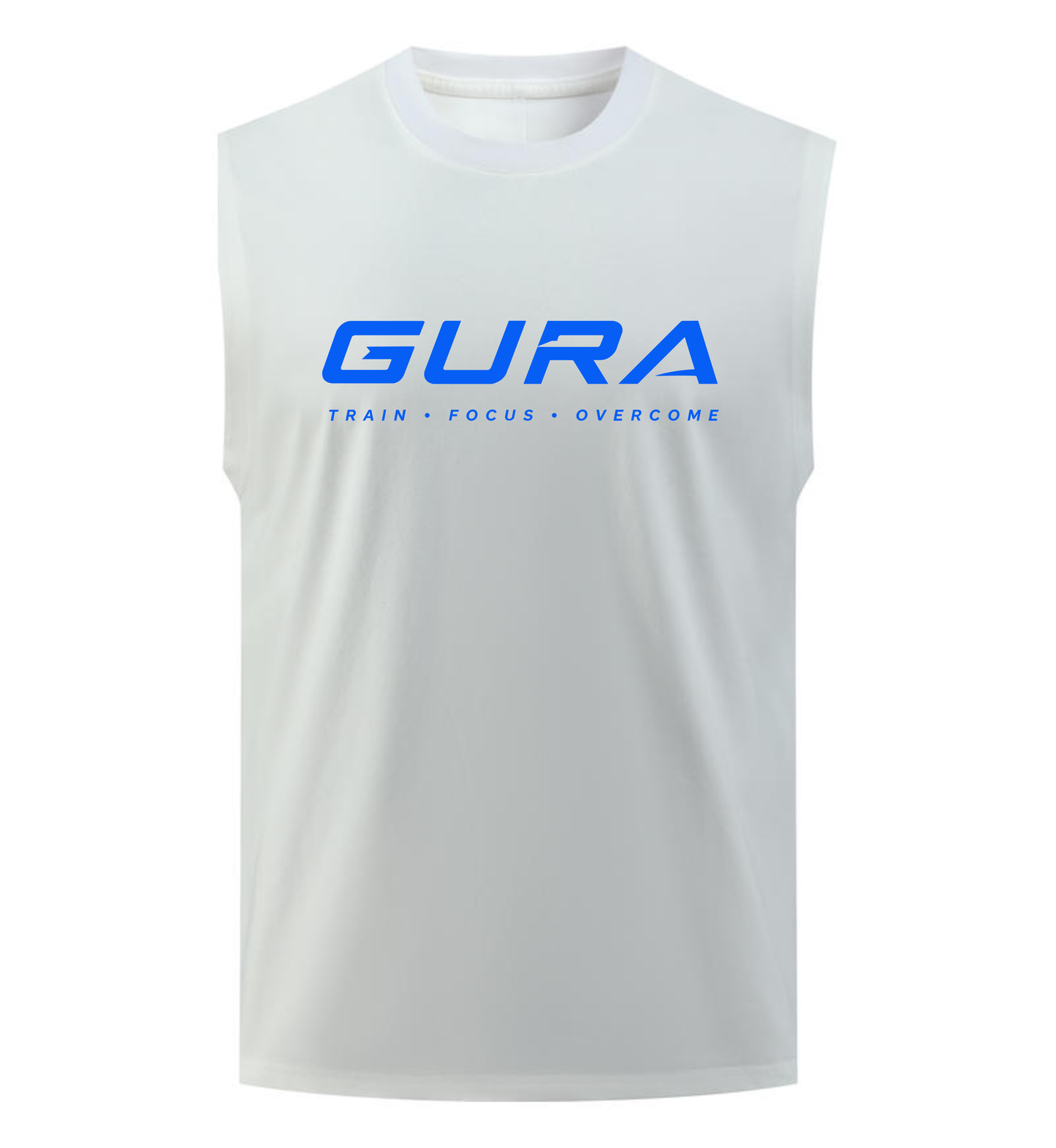 GURA Performance Sleeveless Tee – white