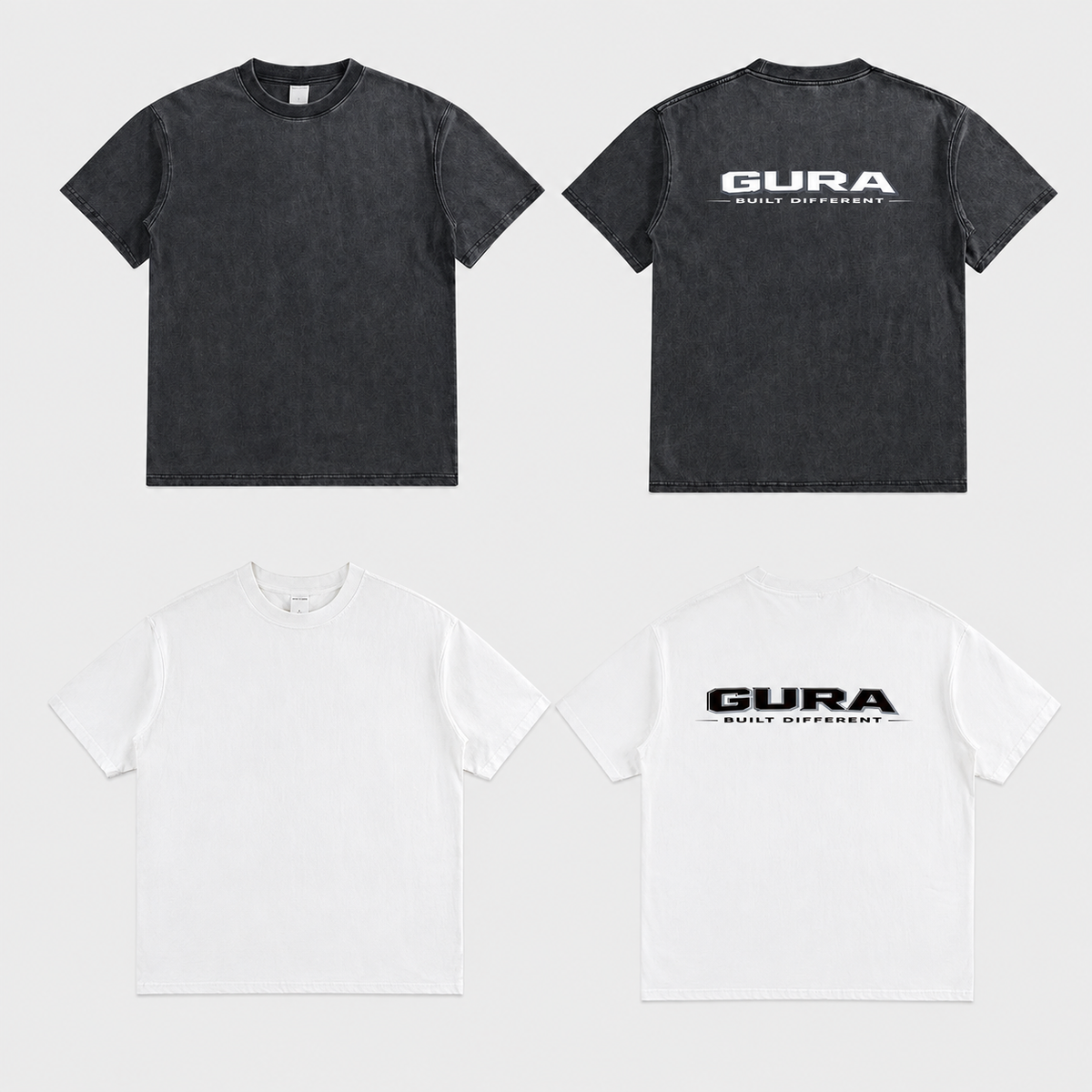 GURA Built Different Oversized Tee