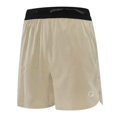 Beige sports shorts