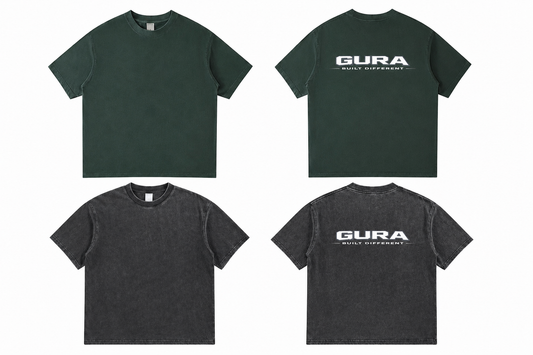 GURA Built Different Oversized Tee