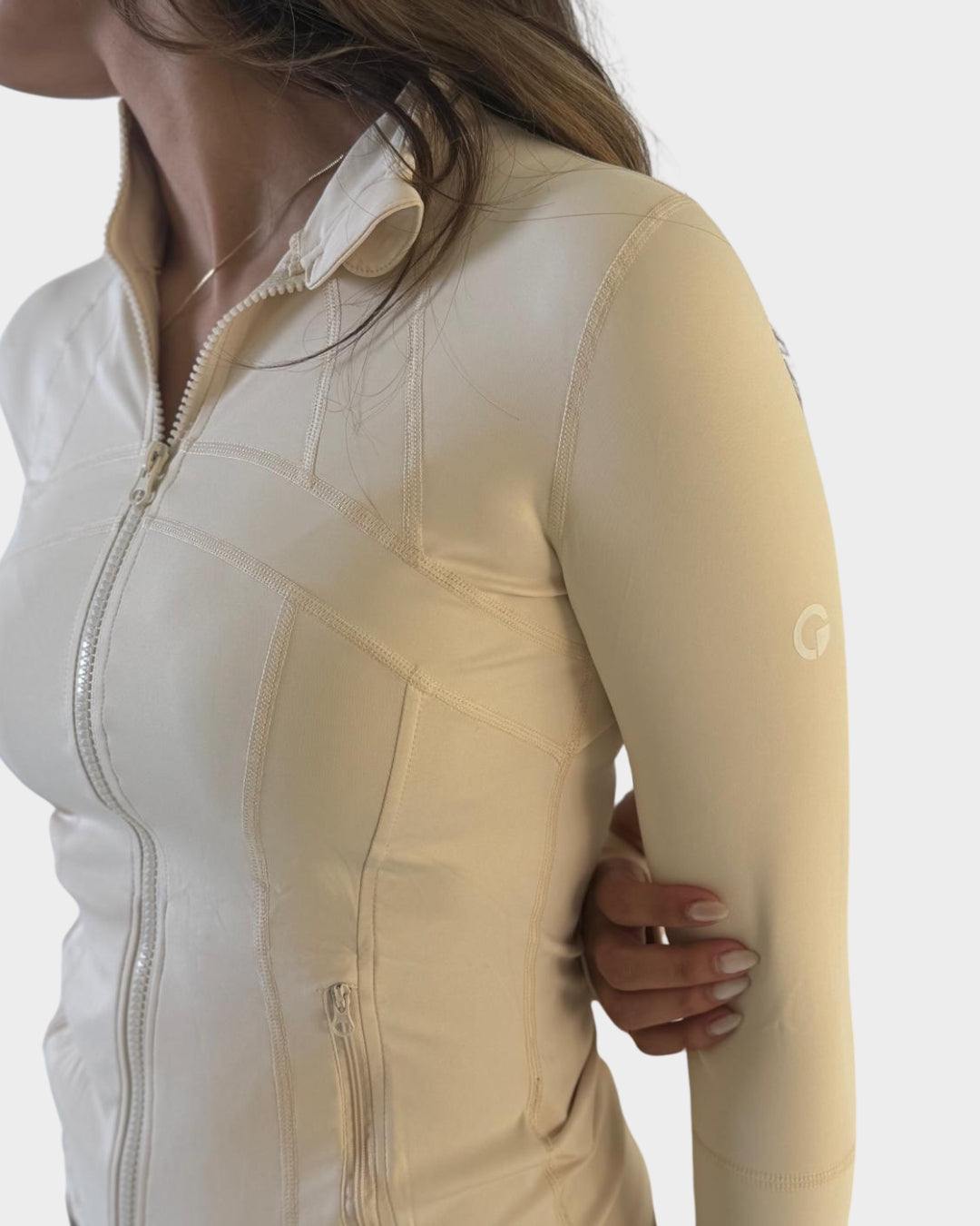 Women's TrainFit Top -Off White