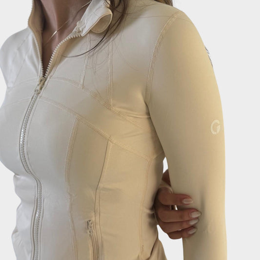 Women's TrainFit Top -Off White