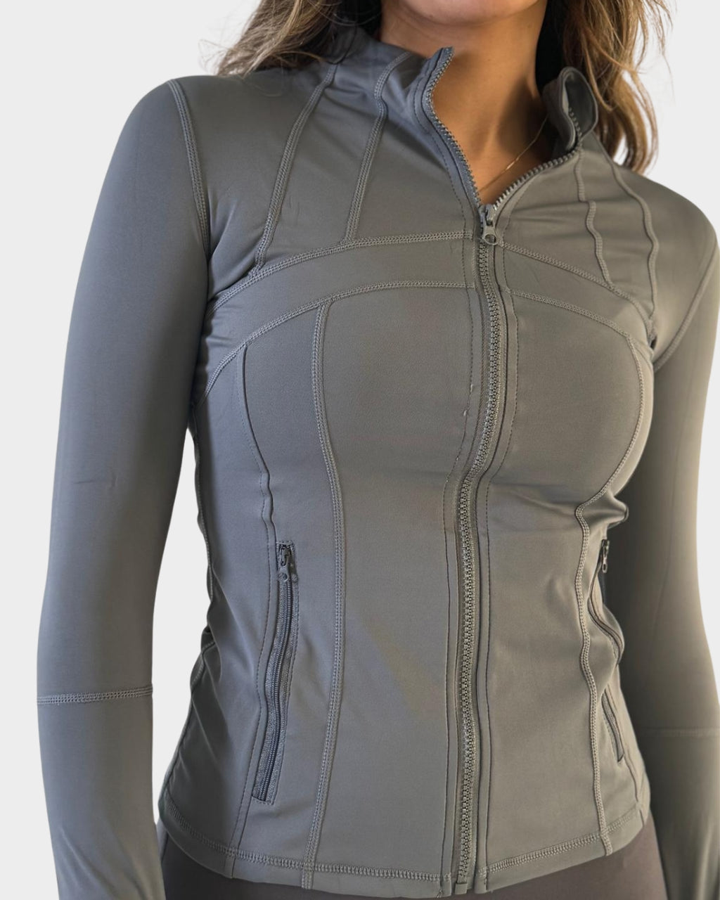 Women's TrainFit Top -Grey