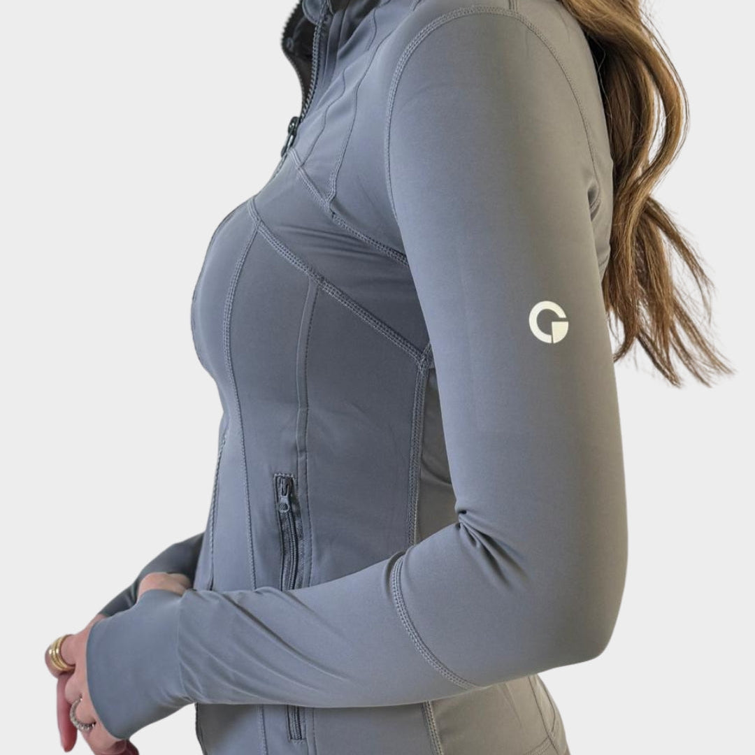 Women's TrainFit Top -Grey