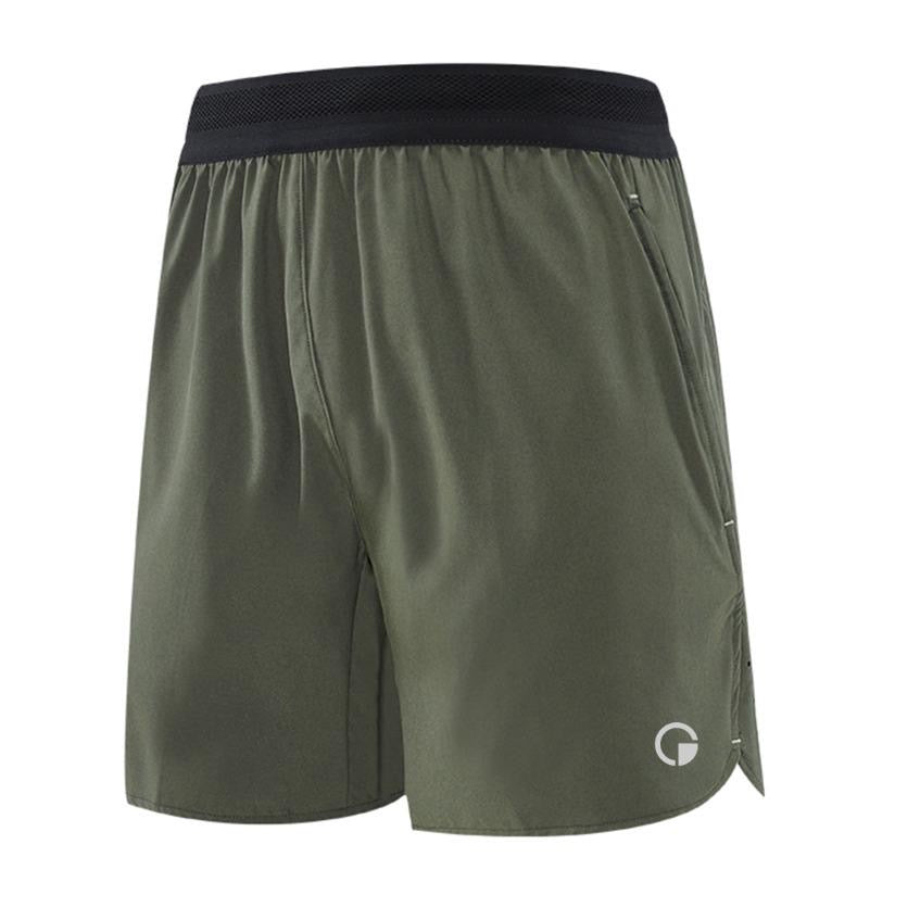 Green sport shorts
