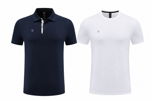 GURA Performance Polo – Navy
GURA Performance Tee – White